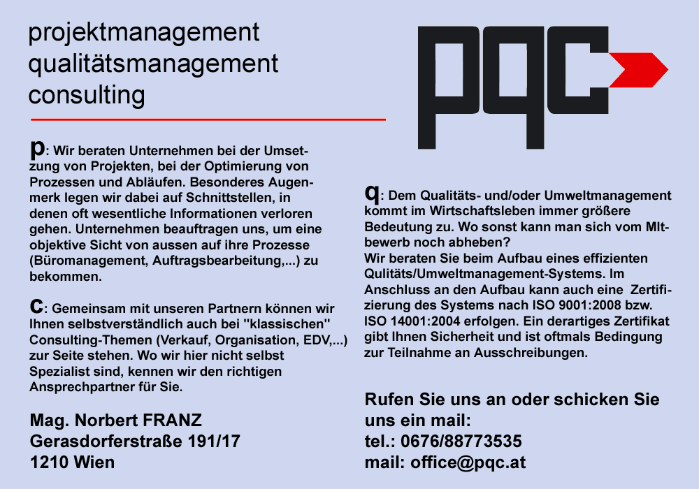 pqc prozesssteuerung qualittsmanagement consulting